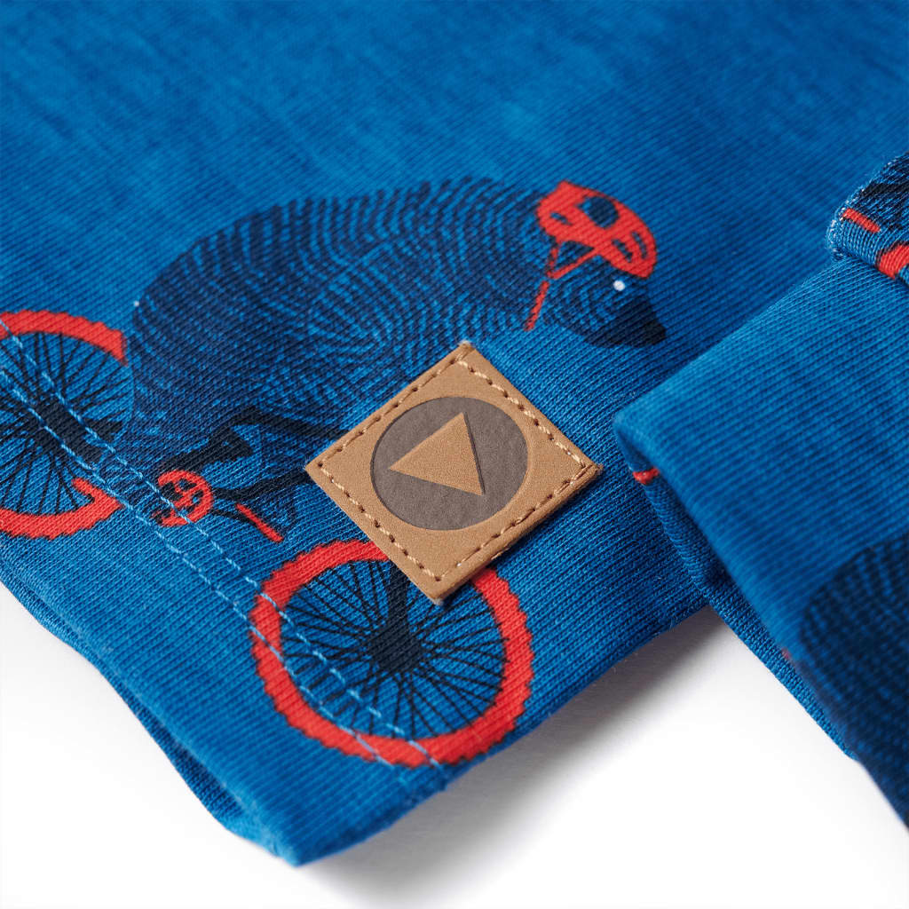 Kinderpyjama met lange mouwen 92 petroleumkleurig is nu te koop bij PeponiXL, paradijselijk wonen!