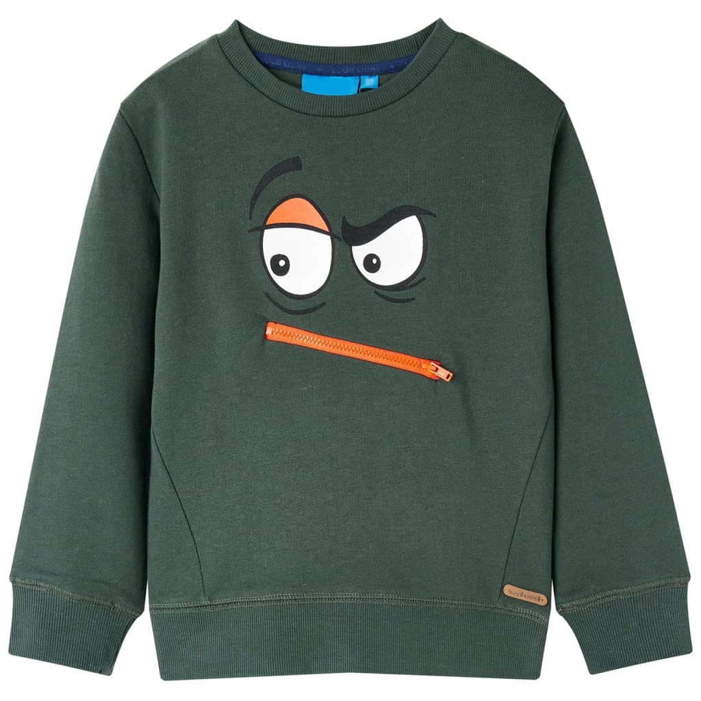 Kindertrui 92 donkergroen is nu te koop bij PeponiXL, paradijselijk wonen!