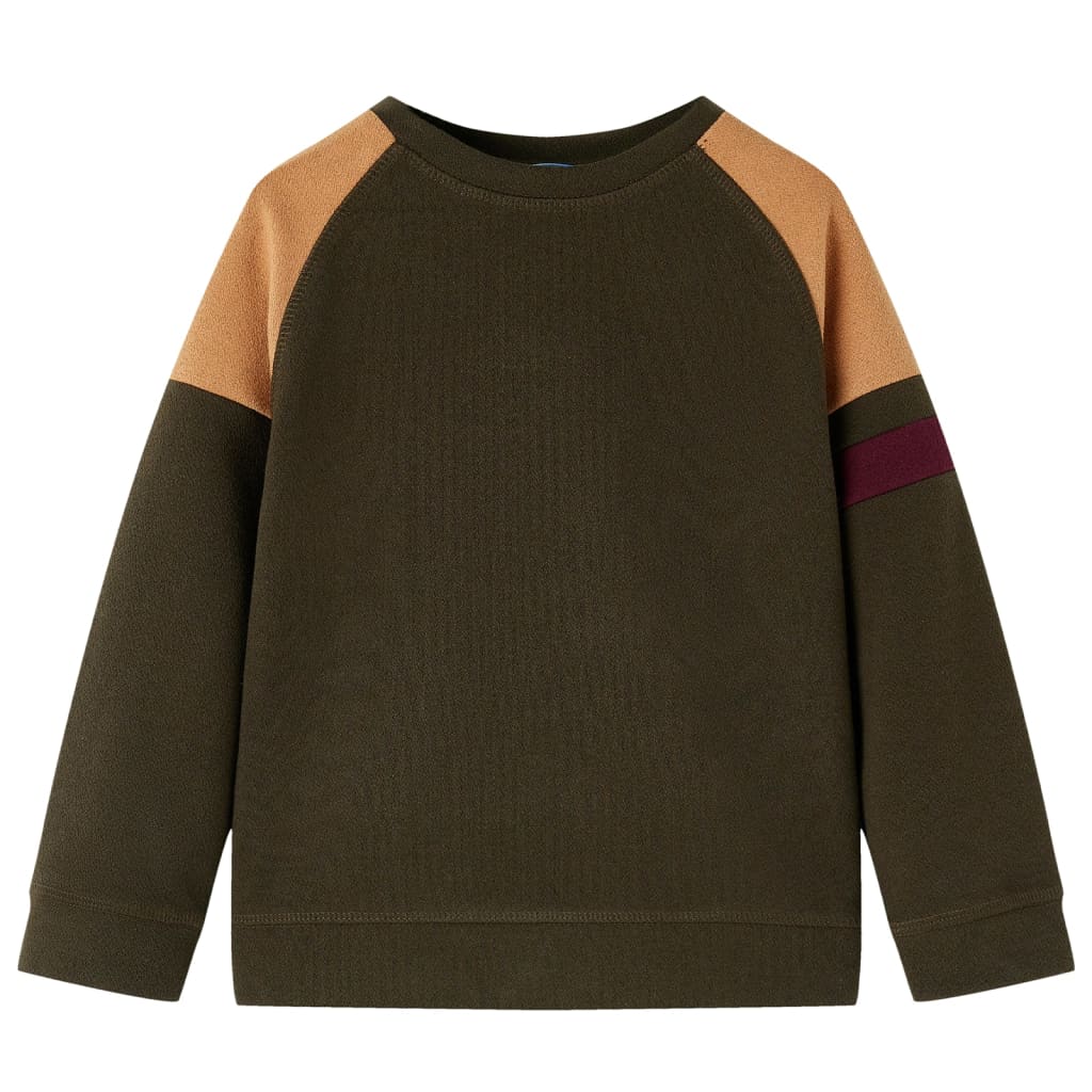 Kindertrui 140 donkerkakikleurig en camel is nu te koop bij PeponiXL, paradijselijk wonen!