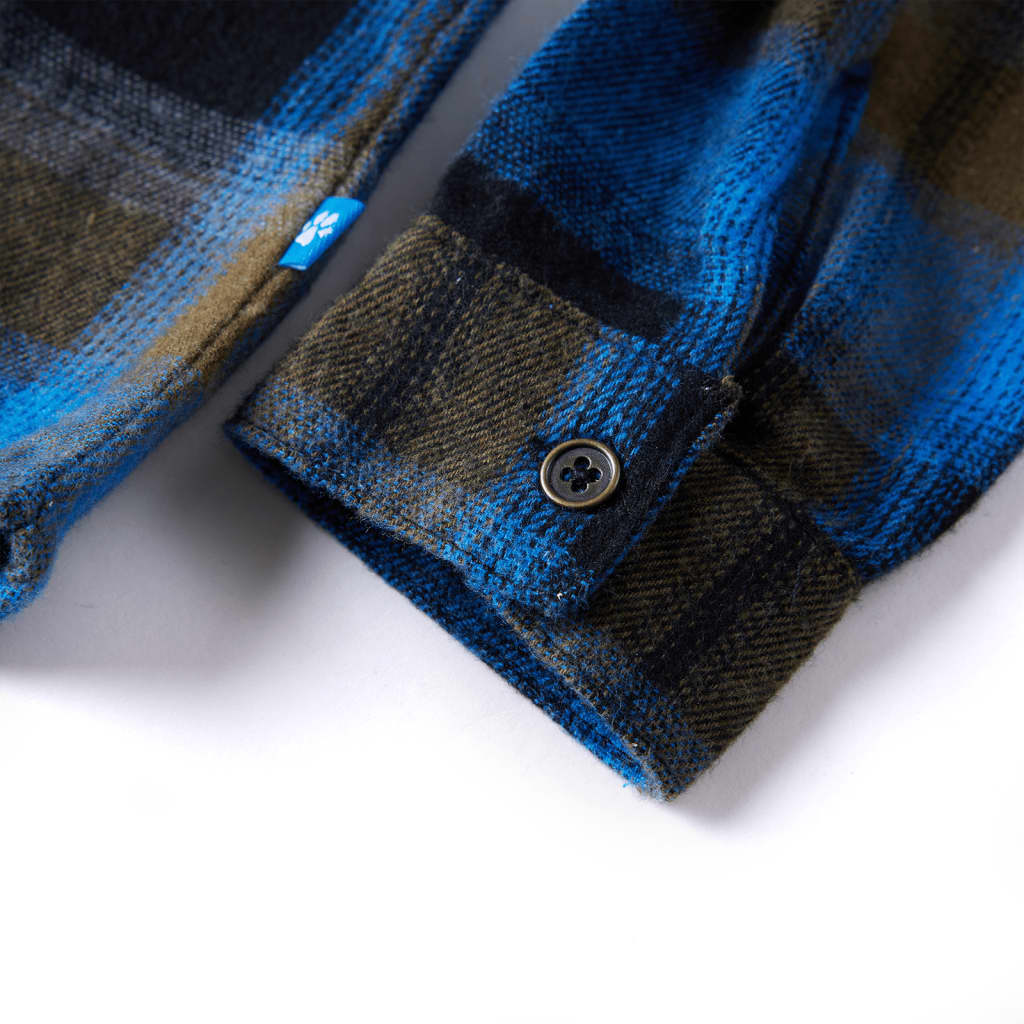 Kinderoverhemd met omgeslagen kraag 128 is nu te koop bij PeponiXL, paradijselijk wonen!