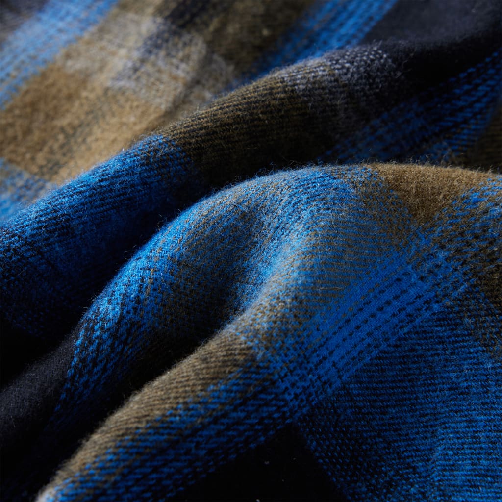 Kinderoverhemd met omgeslagen kraag 128 is nu te koop bij PeponiXL, paradijselijk wonen!