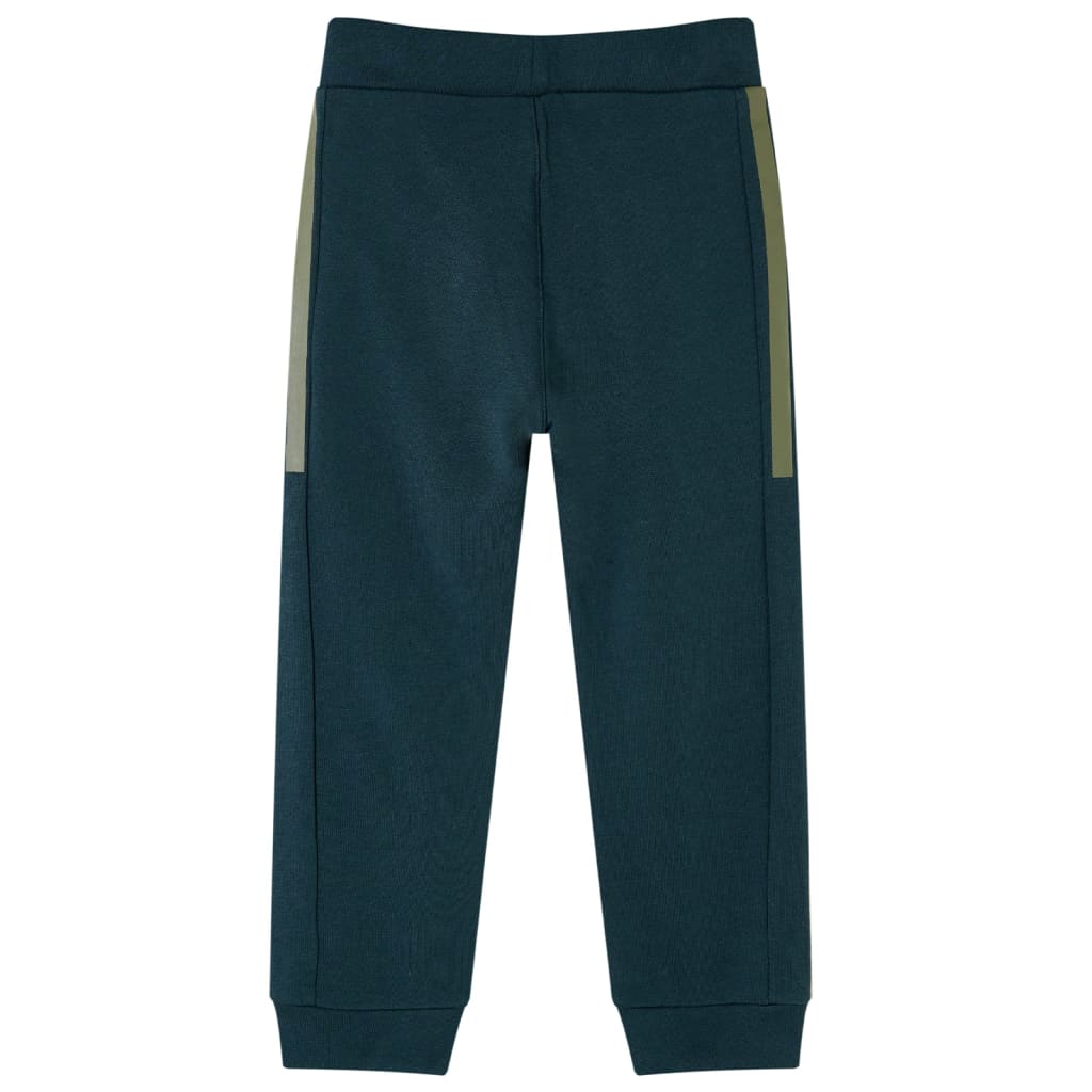 Kinderjoggingbroek met trekkoord 140 mosgroen is nu te koop bij PeponiXL, paradijselijk wonen!
