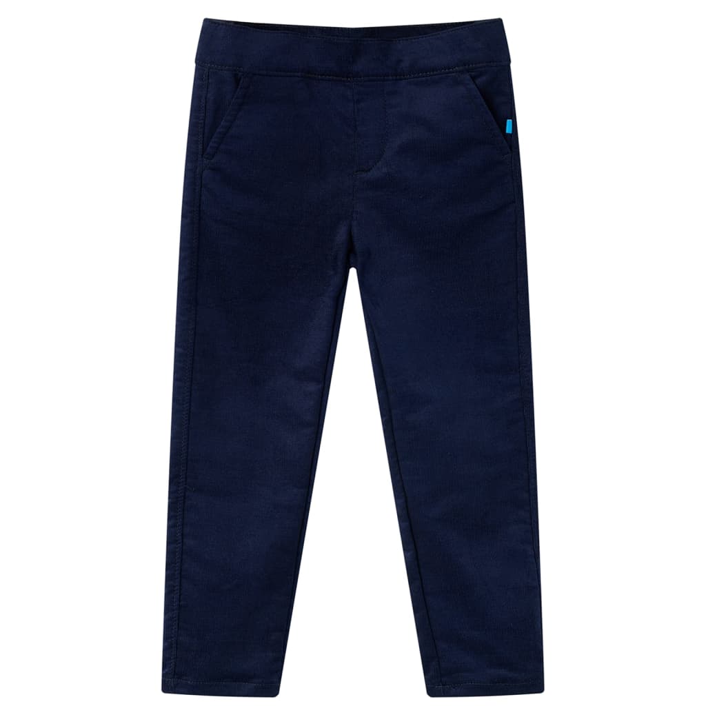 Kinderbroek 92 donker marineblauw is nu te koop bij PeponiXL, paradijselijk wonen!