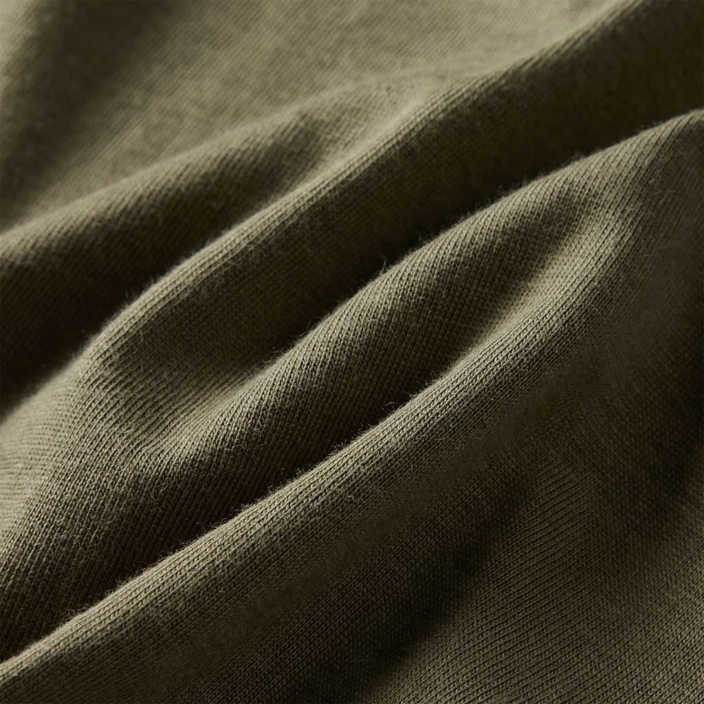 Kindershirt met lange mouwen 92 kakikleurig is nu te koop bij PeponiXL, paradijselijk wonen!