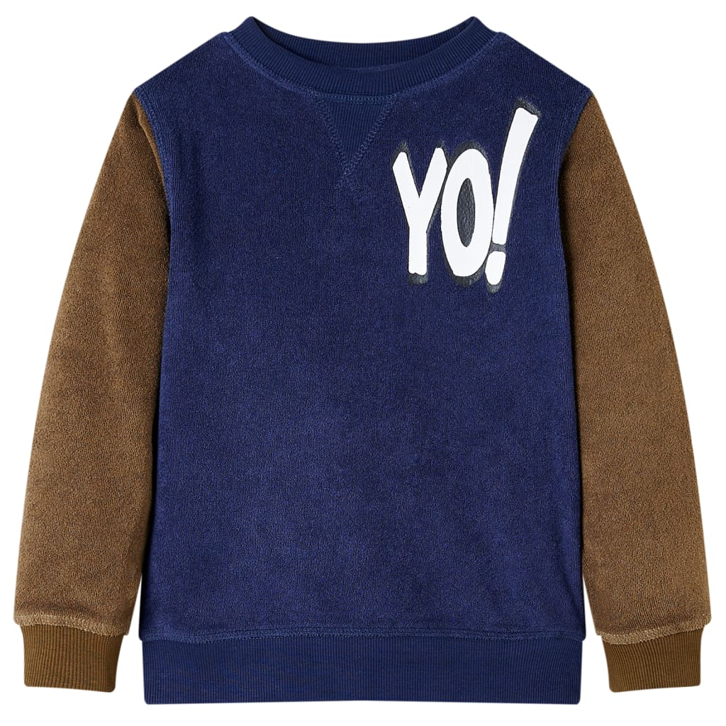 Kindertrui 104 donkermarineblauw is nu te koop bij PeponiXL, paradijselijk wonen!