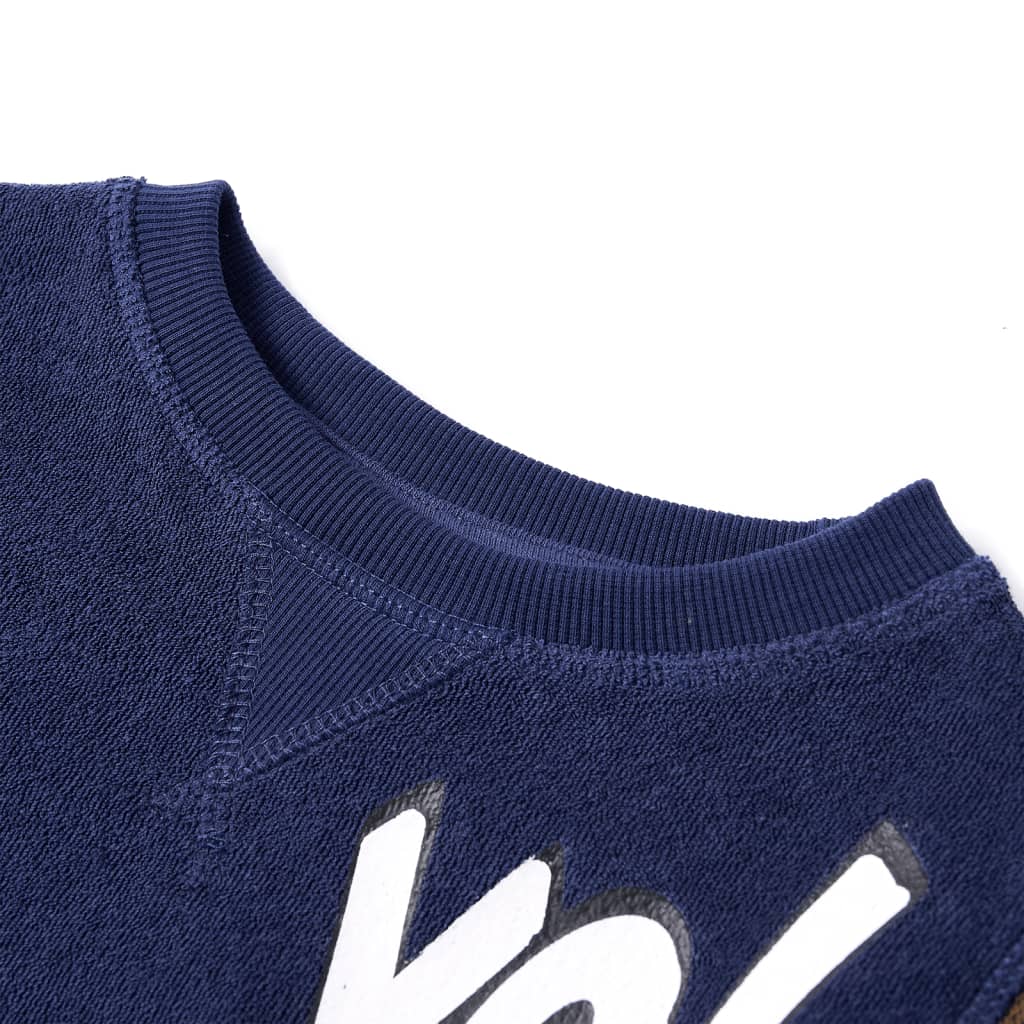 Kindertrui 104 donkermarineblauw is nu te koop bij PeponiXL, paradijselijk wonen!