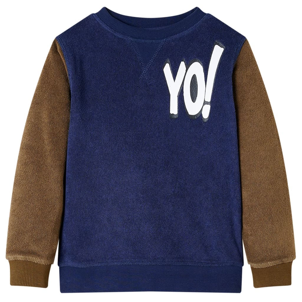 Kindertrui 128 donkermarineblauw is nu te koop bij PeponiXL, paradijselijk wonen!