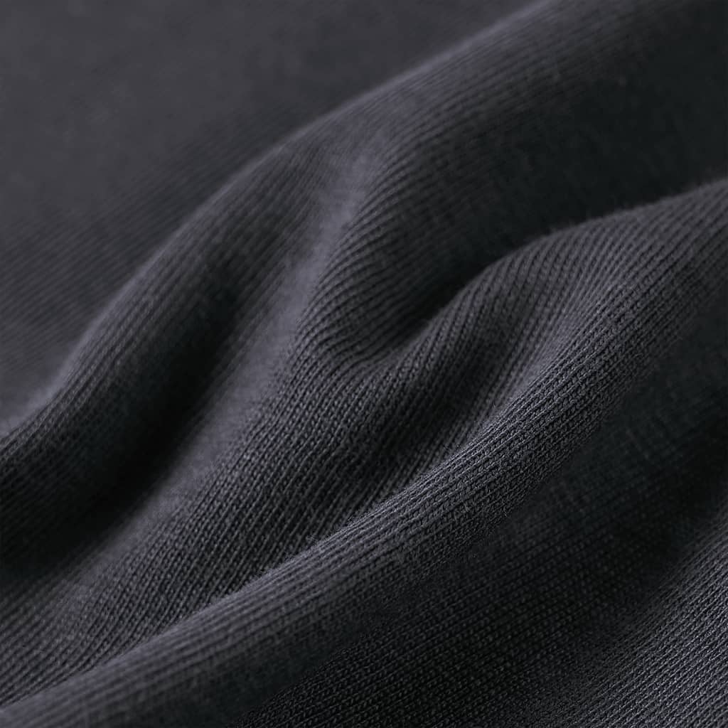 Kindershirt met lange mouwen 92 antracietkleurig is nu te koop bij PeponiXL, paradijselijk wonen!