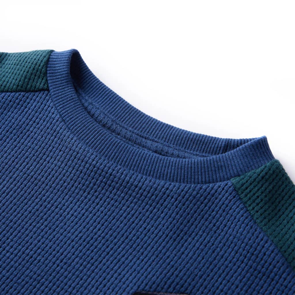 Kindertrui 140 marineblauw is nu te koop bij PeponiXL, paradijselijk wonen!