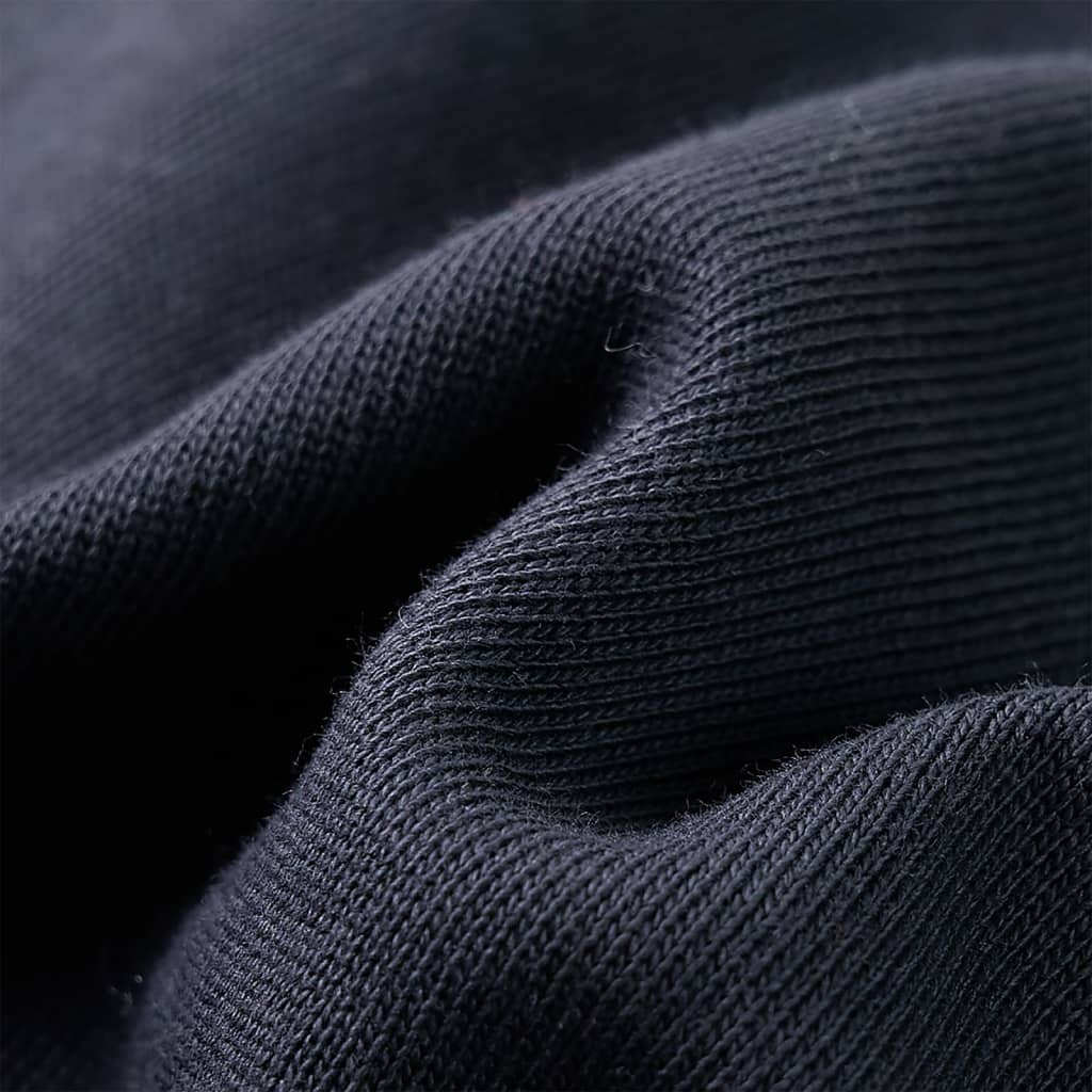Kindersweater met capuchon halve rits 92 antraciet- en cognackleurig is nu te koop bij PeponiXL, paradijselijk wonen!