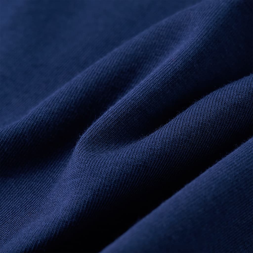 Kindershirt met lange mouwen 104 marineblauw is nu te koop bij PeponiXL, paradijselijk wonen!