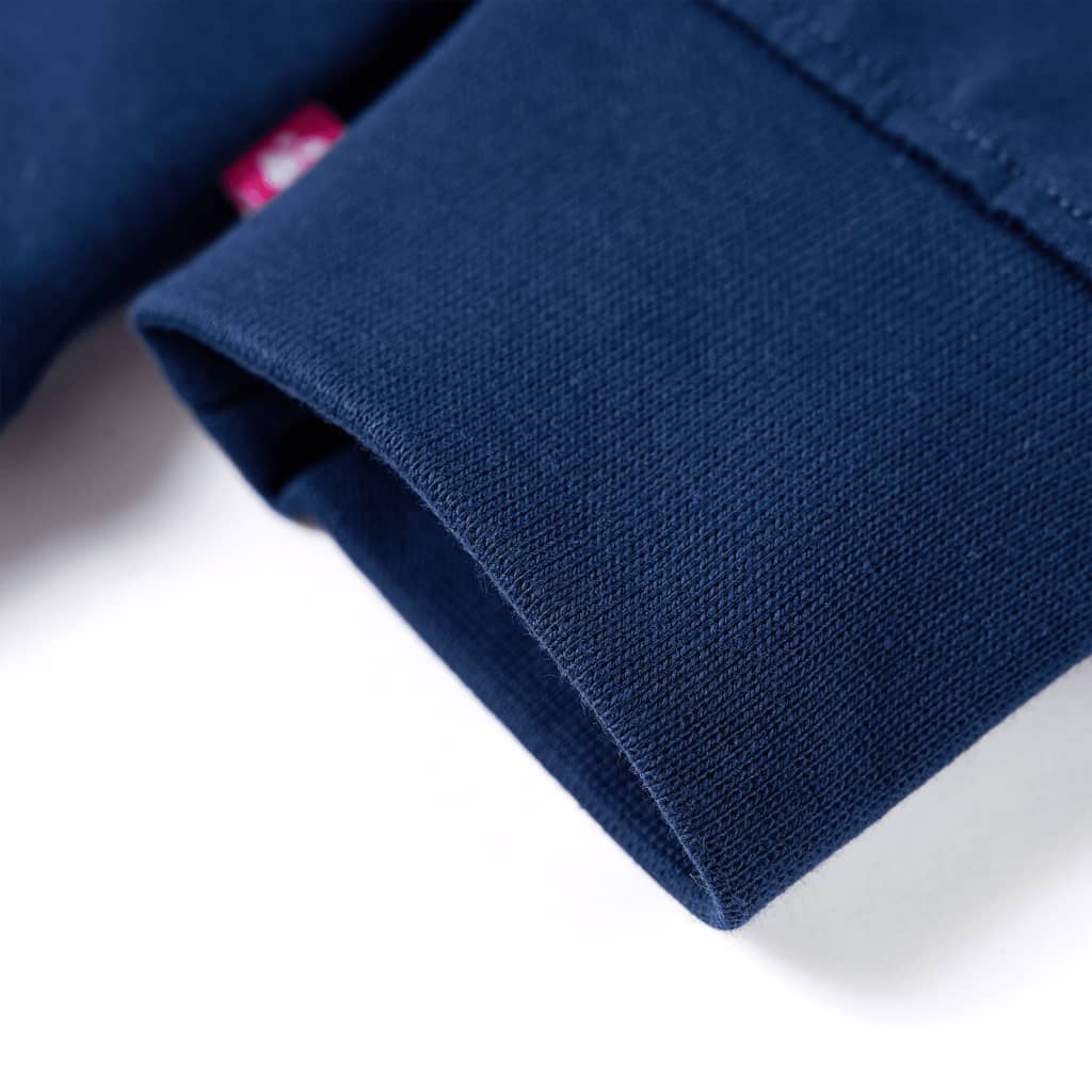 Kindertrui 116 marineblauw is nu te koop bij PeponiXL, paradijselijk wonen!