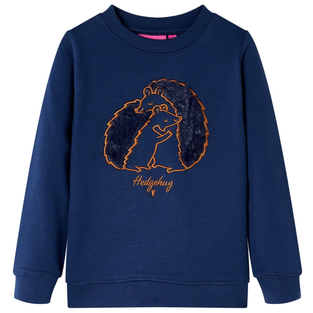 Kindertrui 128 marineblauw is nu te koop bij PeponiXL, paradijselijk wonen!