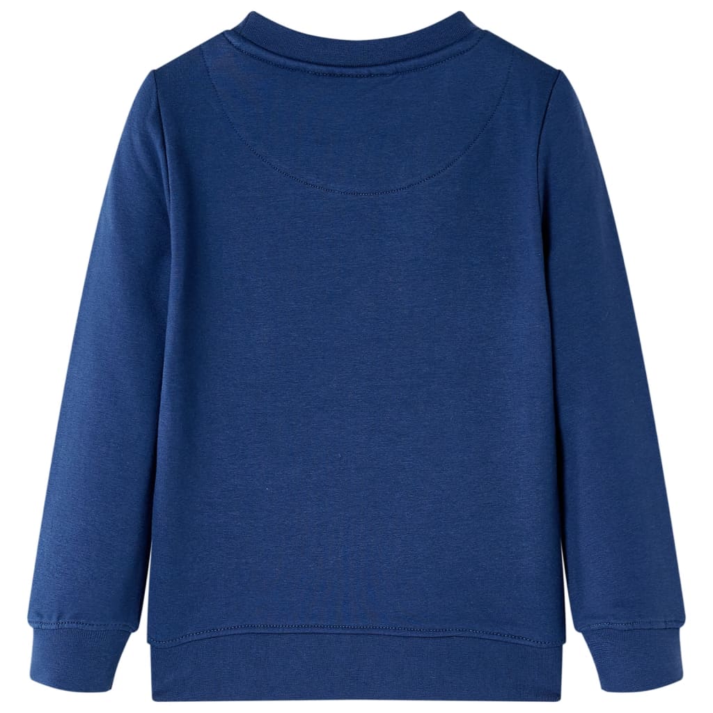 Kindertrui 128 marineblauw is nu te koop bij PeponiXL, paradijselijk wonen!