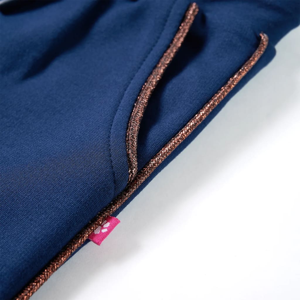 Kinderbroek met trekkoord 140 marineblauw is nu te koop bij PeponiXL, paradijselijk wonen!