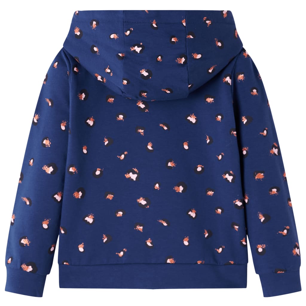 Kindervest met capuchon 104 marineblauw is nu te koop bij PeponiXL, paradijselijk wonen!