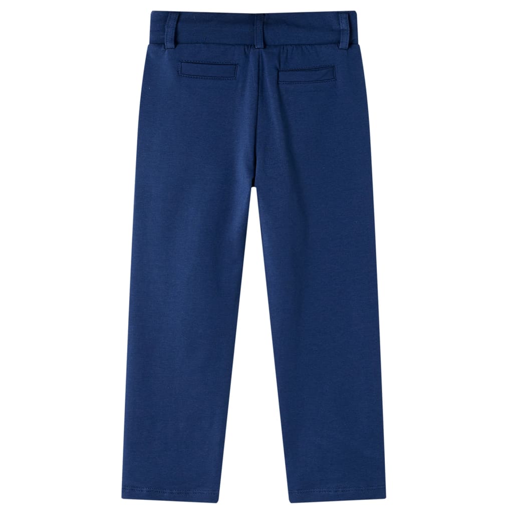 Kinderbroek met trekkoord 92 marineblauw is nu te koop bij PeponiXL, paradijselijk wonen!