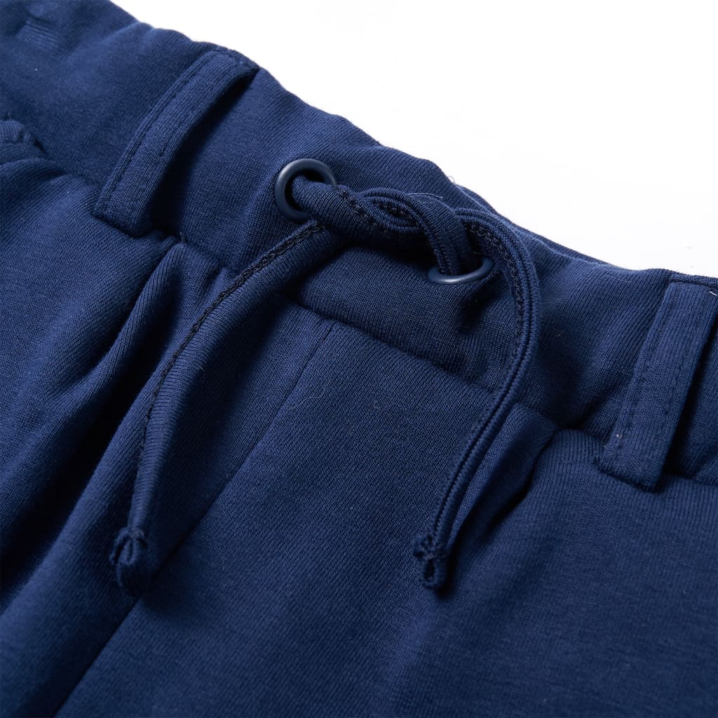 Kinderbroek met trekkoord 92 marineblauw is nu te koop bij PeponiXL, paradijselijk wonen!
