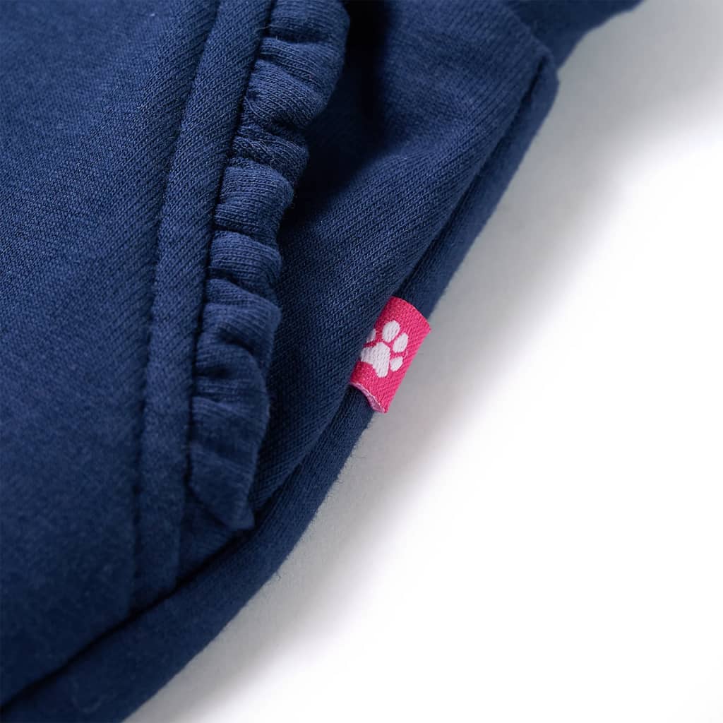 Kinderbroek met trekkoord 92 marineblauw is nu te koop bij PeponiXL, paradijselijk wonen!