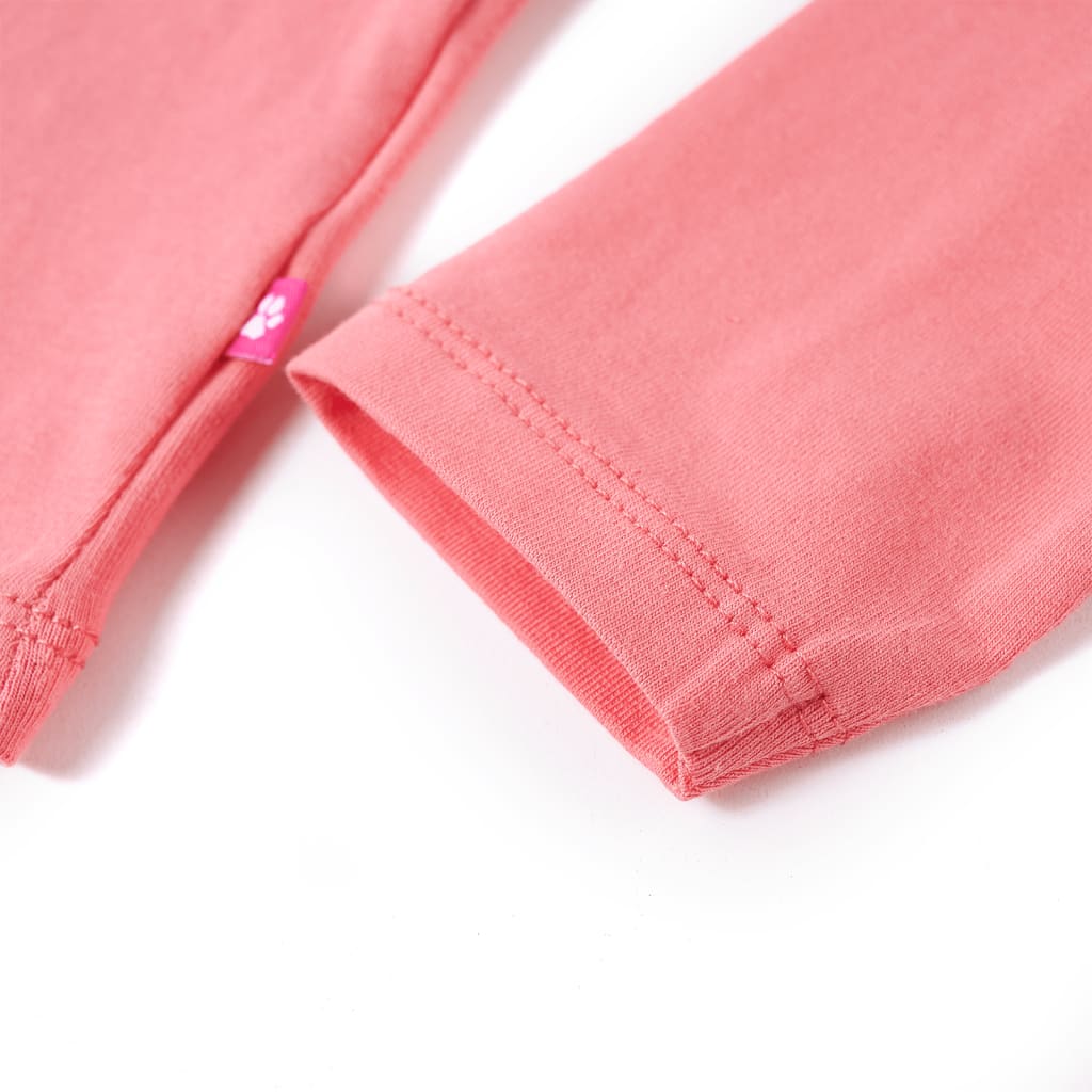 Kindershirt met lange mouwen 104 roze is nu te koop bij PeponiXL, paradijselijk wonen!