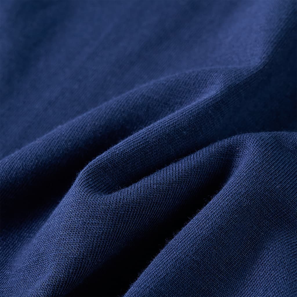Kindershirt met lange mouwen 104 marineblauw is nu te koop bij PeponiXL, paradijselijk wonen!
