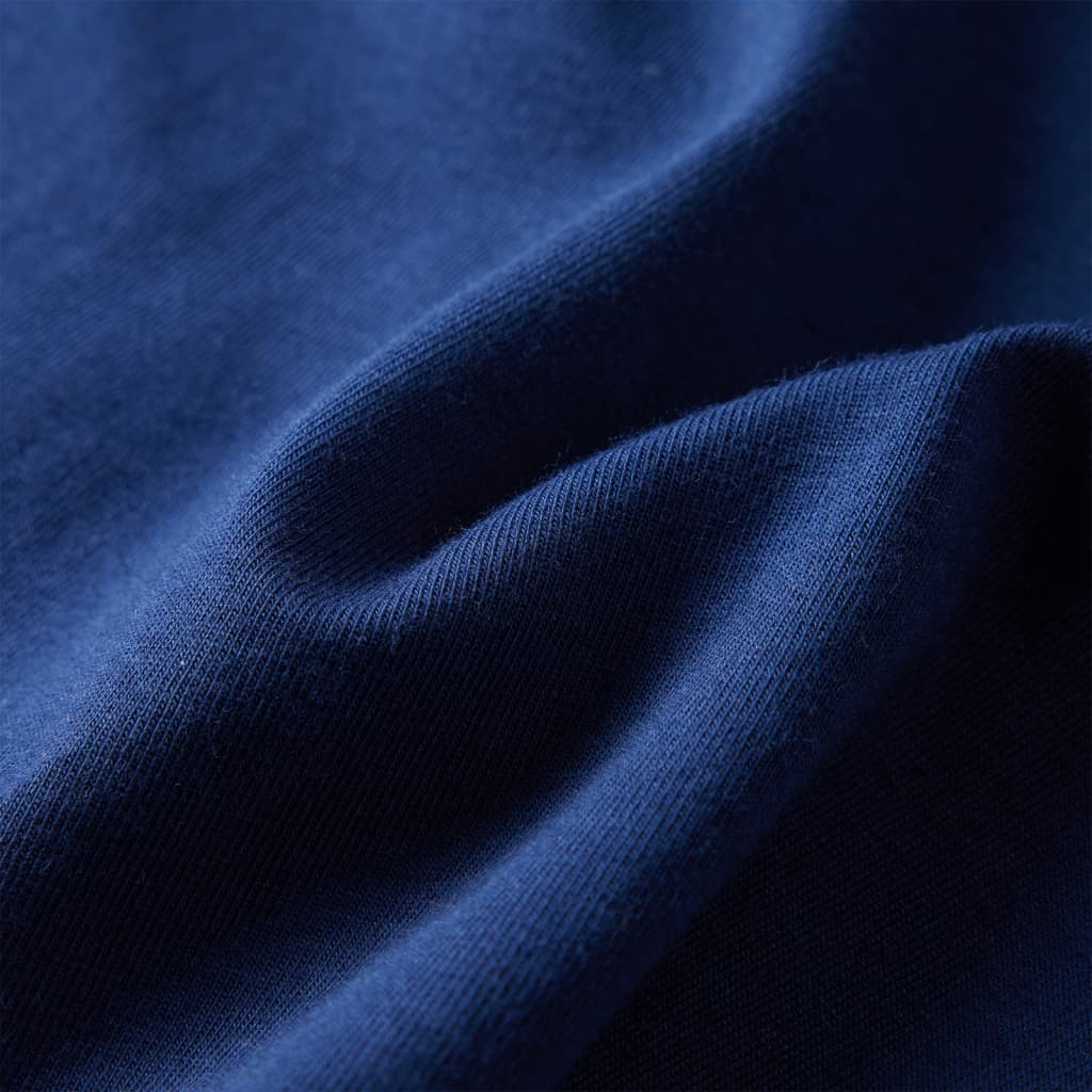 Kindershirt met lange mouwen 140 marineblauw is nu te koop bij PeponiXL, paradijselijk wonen!