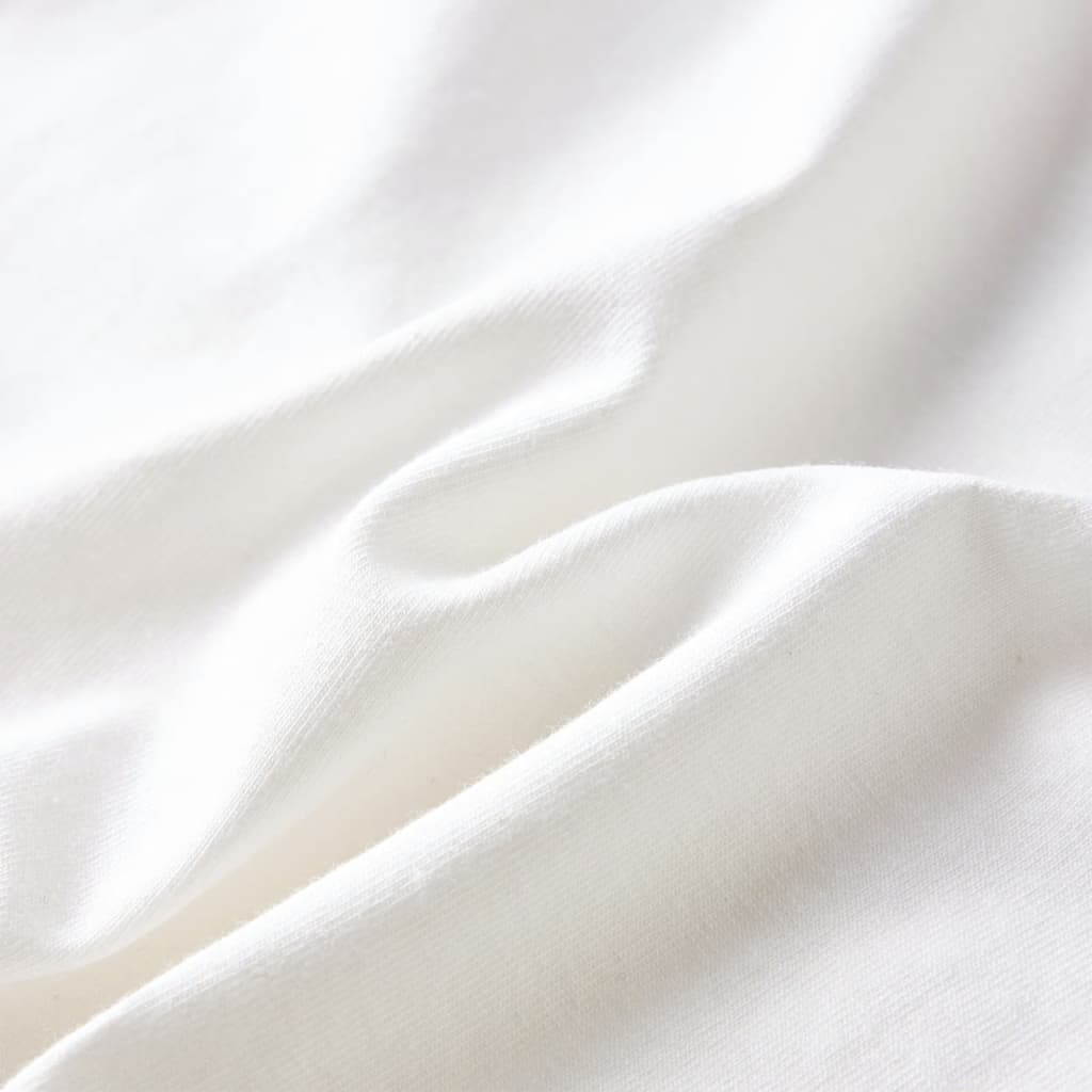 Kindershirt met lange mouwen 104 ecrukleurig is nu te koop bij PeponiXL, paradijselijk wonen!