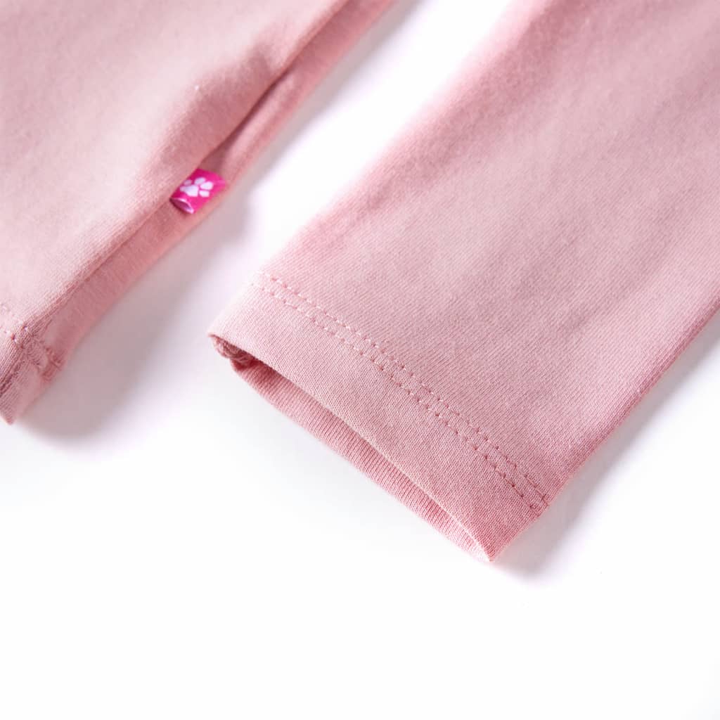 Kindershirt met lange mouwen 104 lichtroze is nu te koop bij PeponiXL, paradijselijk wonen!