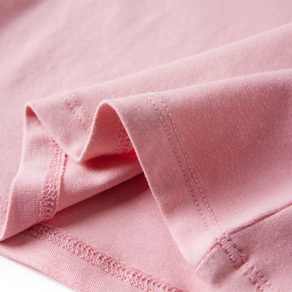 Kindershirt met lange mouwen 116 lichtroze is nu te koop bij PeponiXL, paradijselijk wonen!
