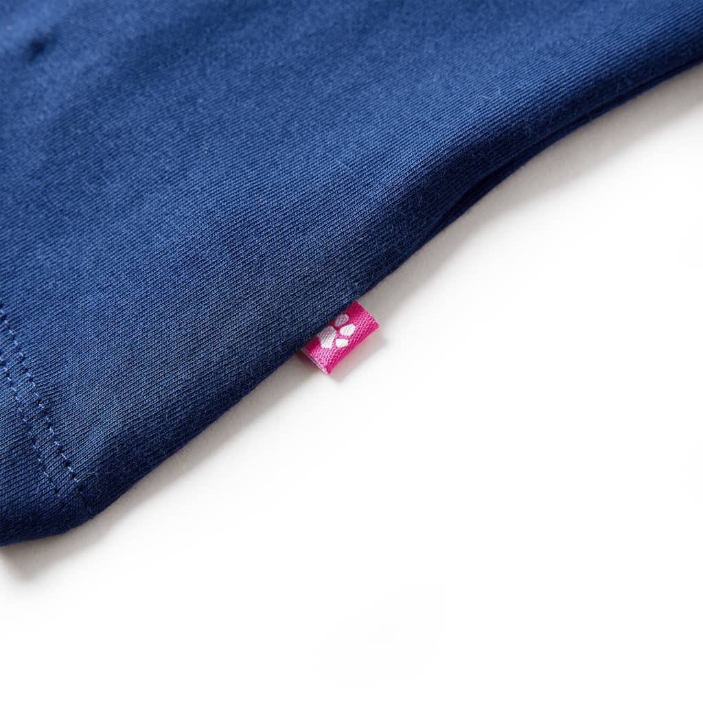 Kindershirt met lange mouwen 116 marineblauw is nu te koop bij PeponiXL, paradijselijk wonen!