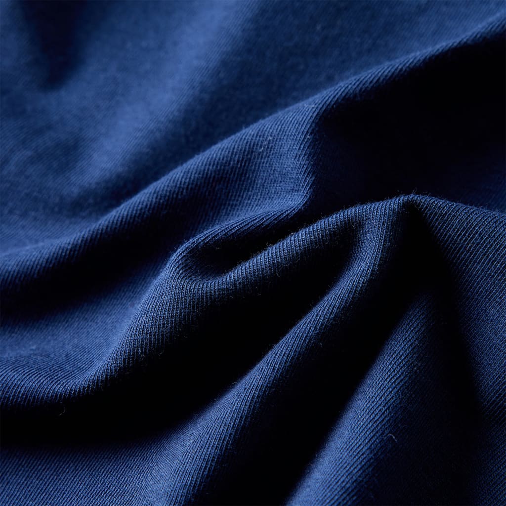 Kindershirt met lange mouwen 116 marineblauw is nu te koop bij PeponiXL, paradijselijk wonen!