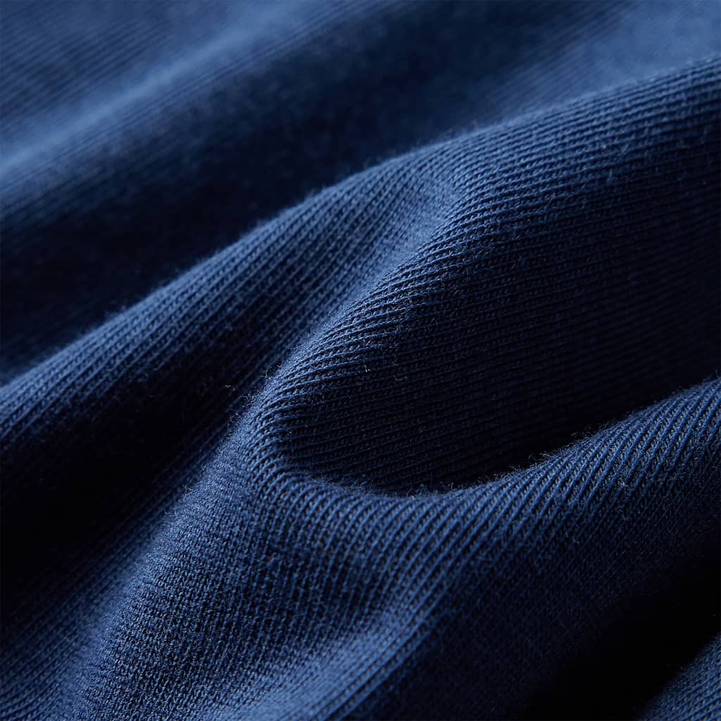 Kindershirt met lange mouwen 116 marineblauw is nu te koop bij PeponiXL, paradijselijk wonen!