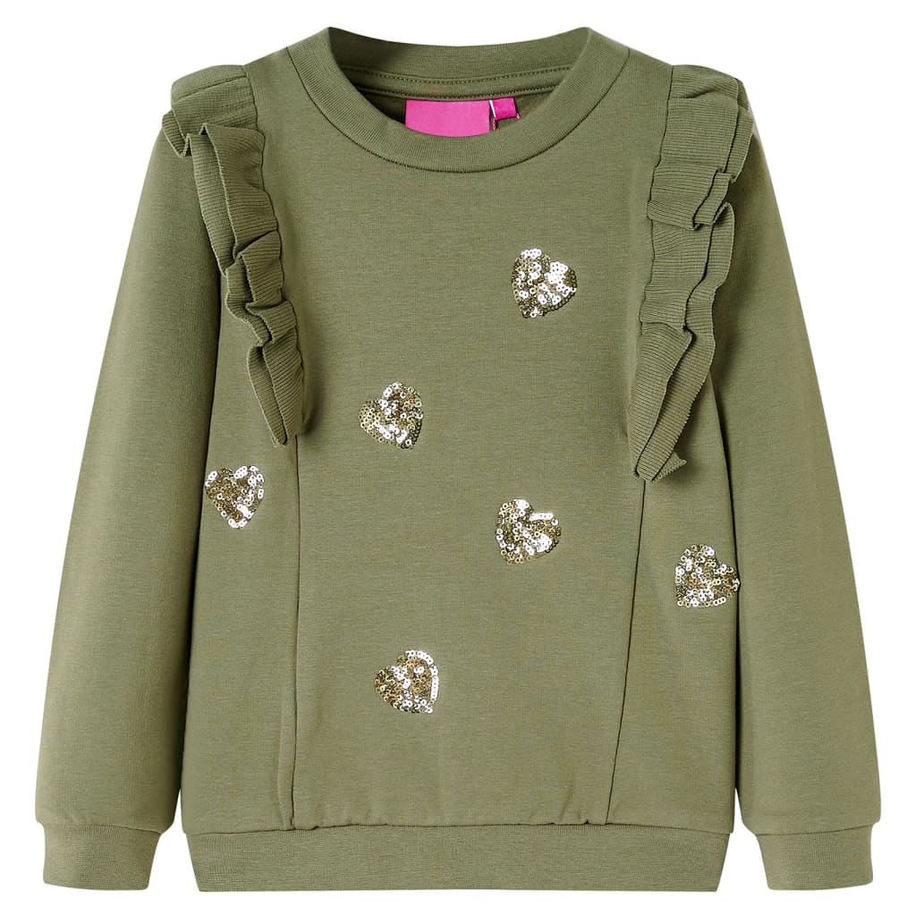 Kindertrui 104 kakikleurig is nu te koop bij PeponiXL, paradijselijk wonen!