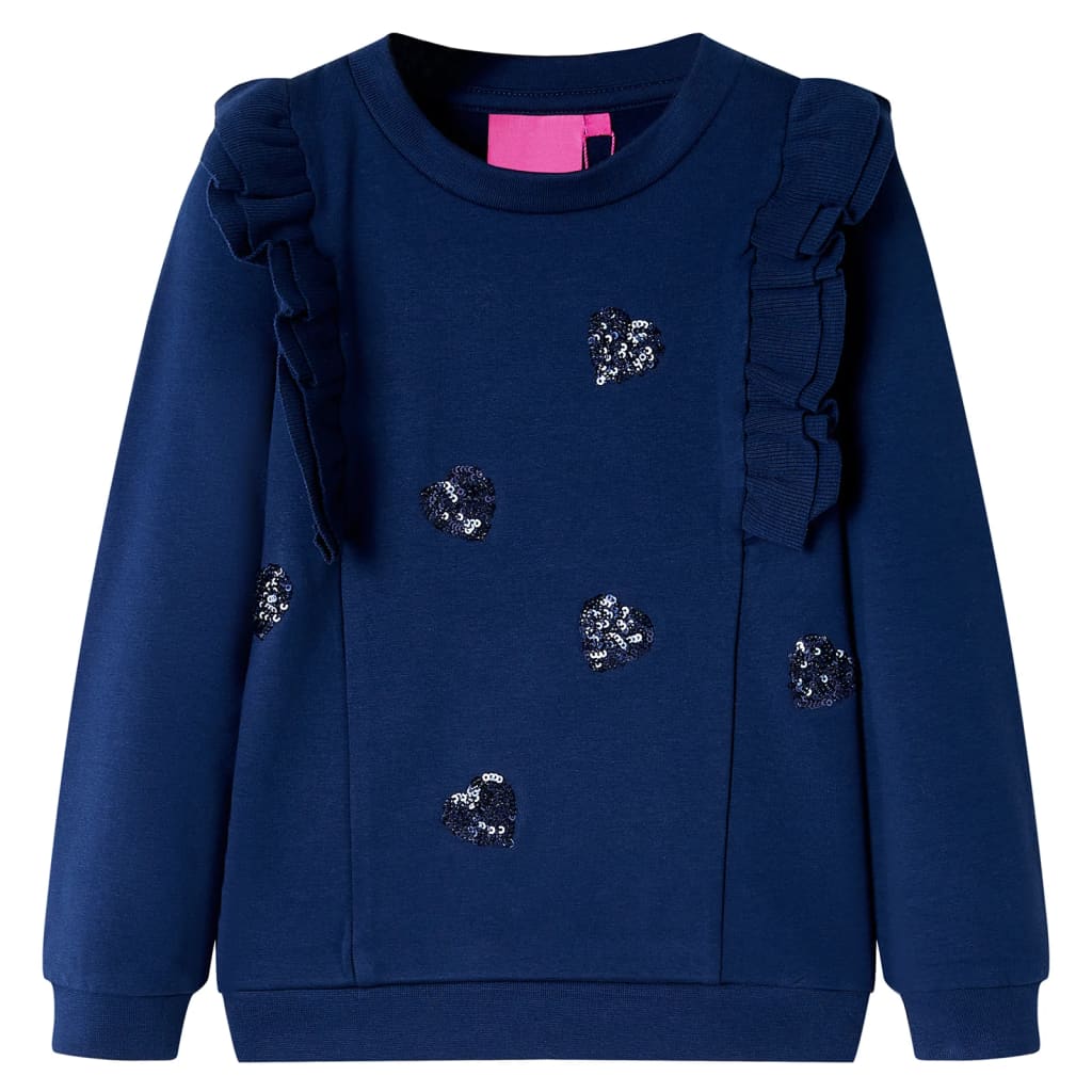 Kindertrui 104 marineblauw is nu te koop bij PeponiXL, paradijselijk wonen!