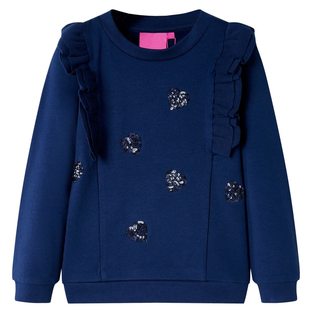 Kindertrui 128 marineblauw is nu te koop bij PeponiXL, paradijselijk wonen!