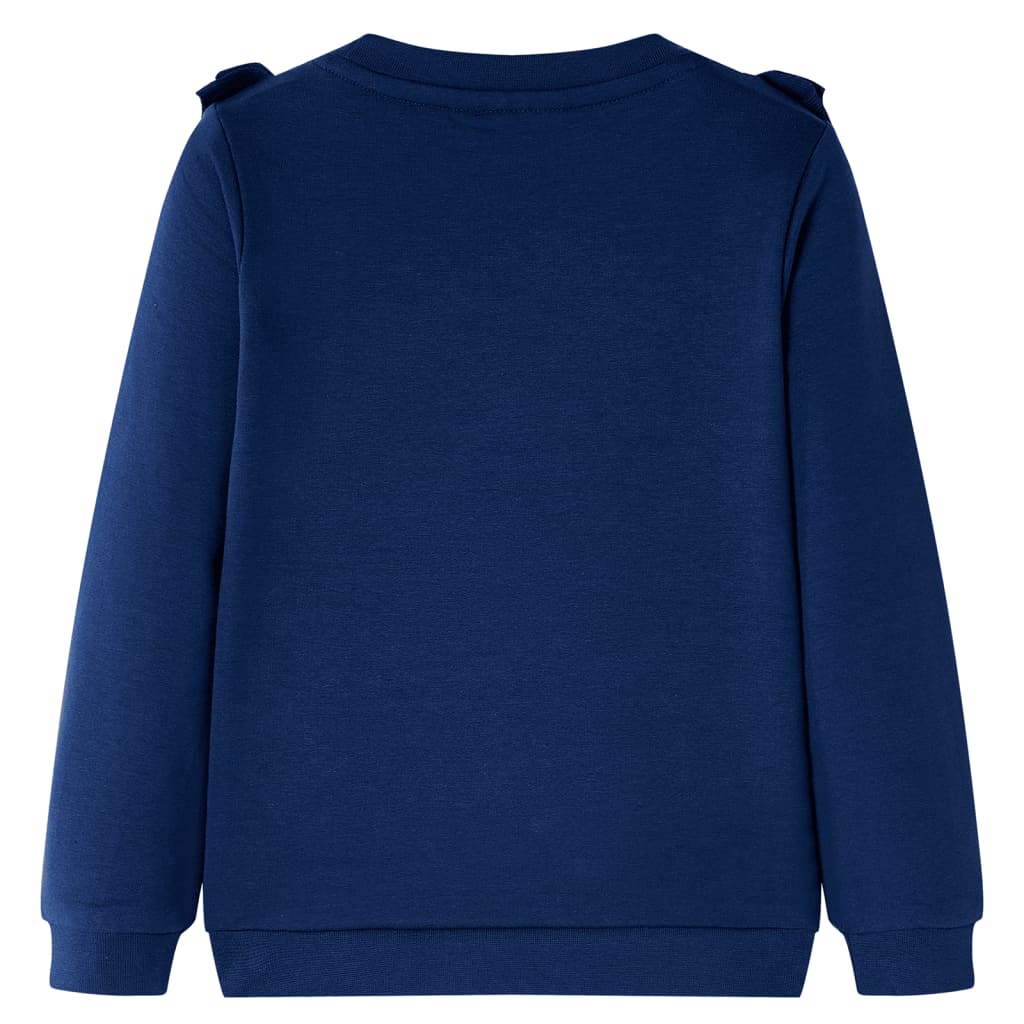 Kindertrui 128 marineblauw is nu te koop bij PeponiXL, paradijselijk wonen!