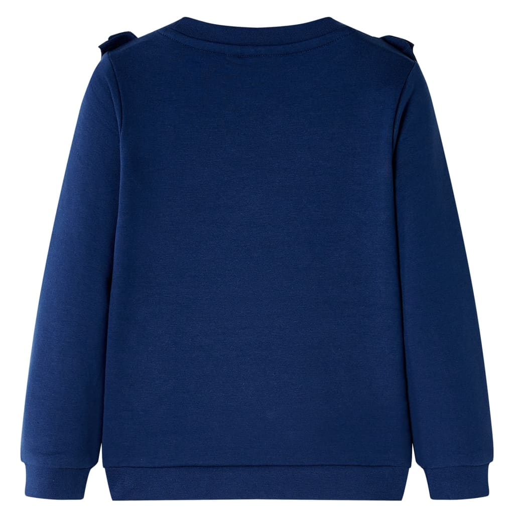 Kindertrui 140 marineblauw is nu te koop bij PeponiXL, paradijselijk wonen!