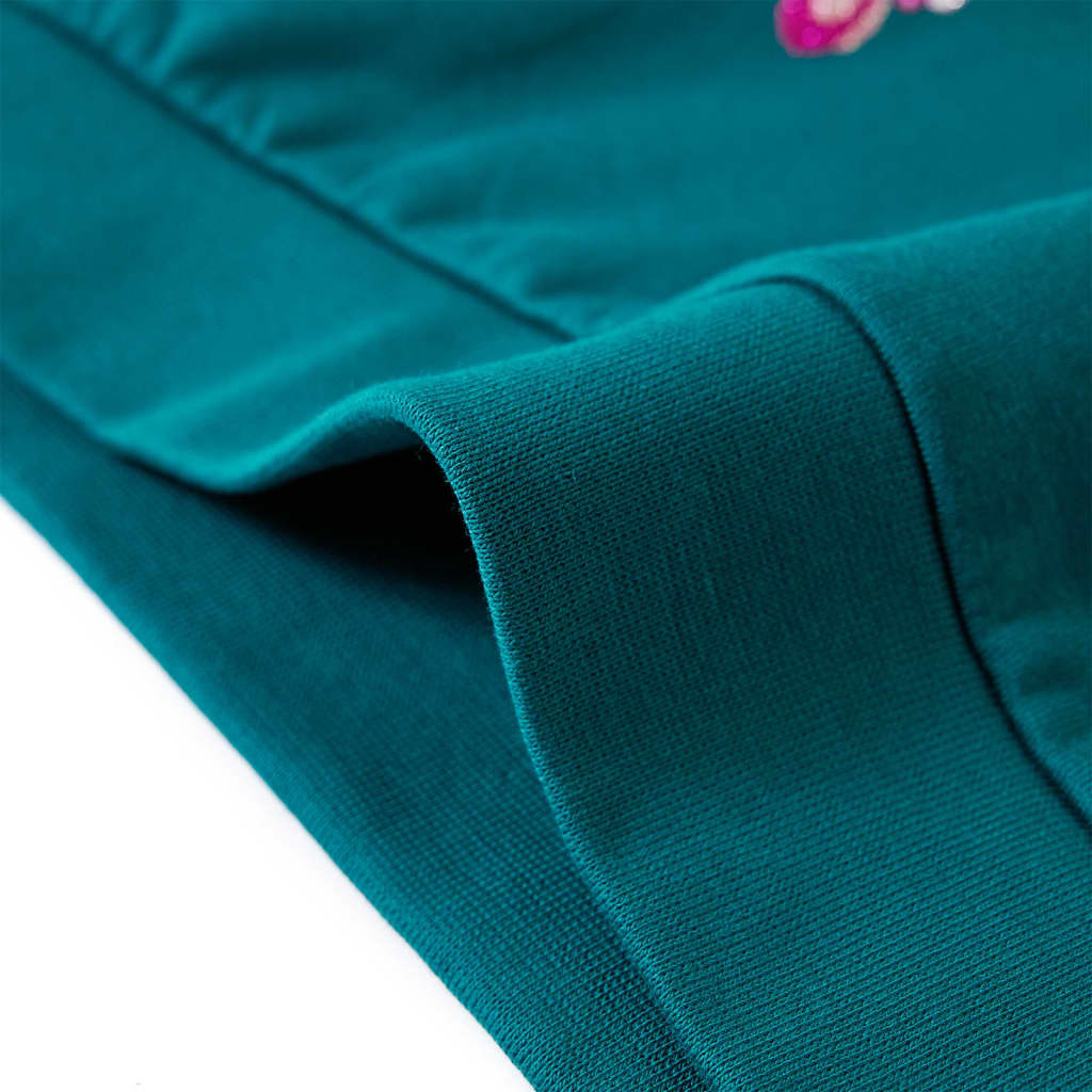 Kindertrui 104 donkergroen is nu te koop bij PeponiXL, paradijselijk wonen!