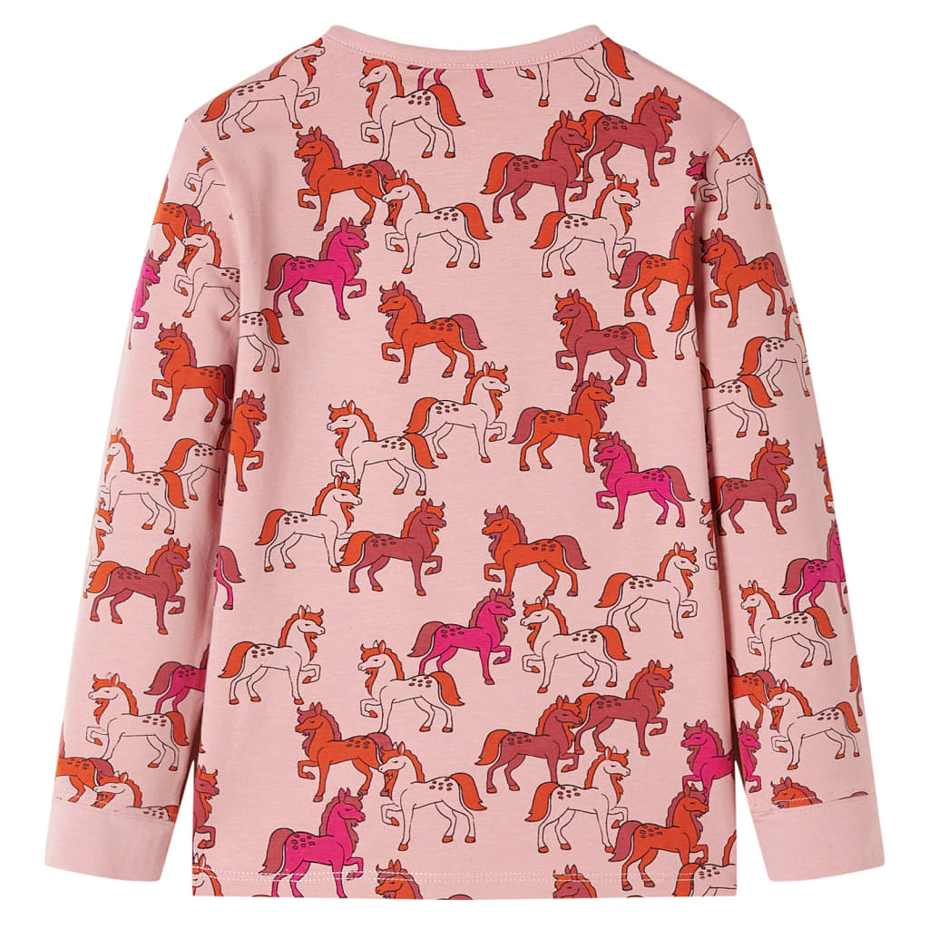 Kinderpyjama met lange mouwen 92 lichtroze is nu te koop bij PeponiXL, paradijselijk wonen!