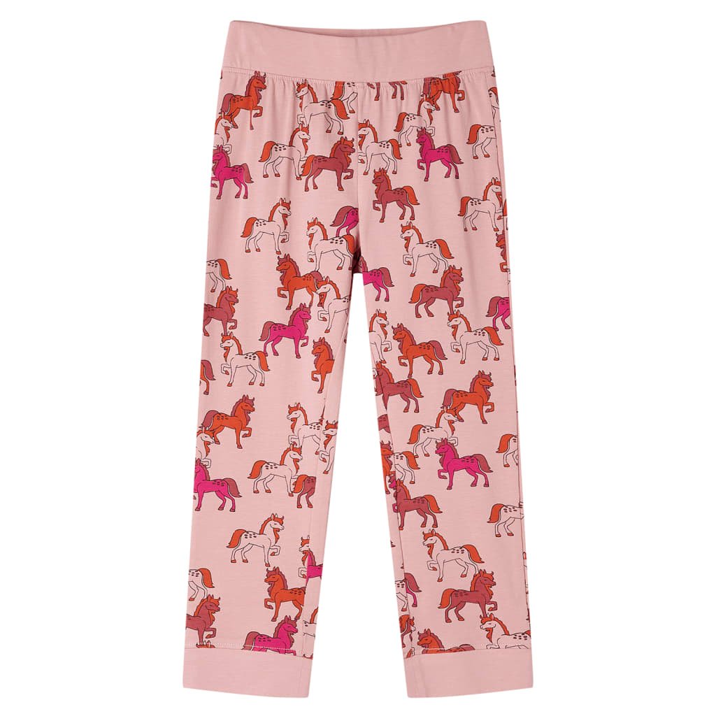 Kinderpyjama met lange mouwen 104 lichtroze is nu te koop bij PeponiXL, paradijselijk wonen!