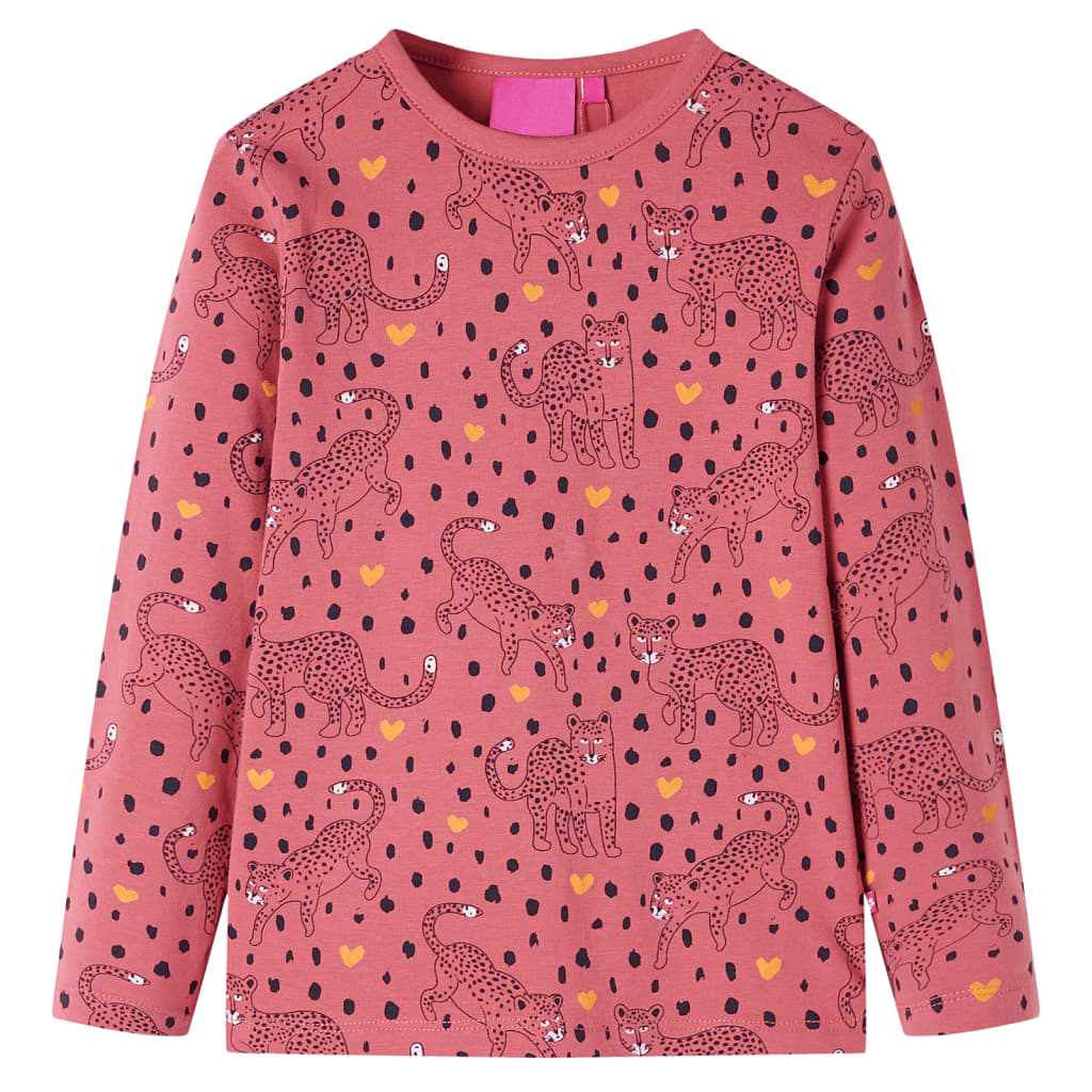 Kinderpyjama met lange mouwen 116 oudroze is nu te koop bij PeponiXL, paradijselijk wonen!