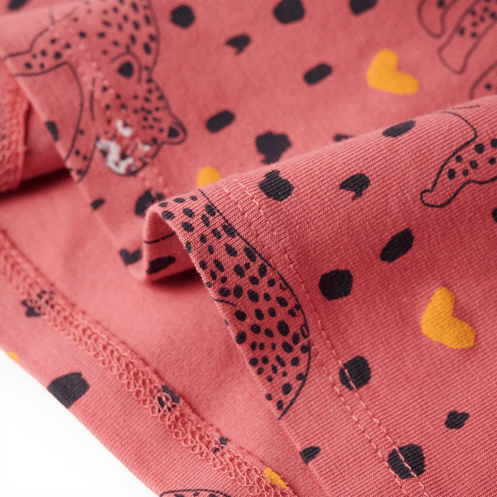 Kinderpyjama met lange mouwen 116 oudroze is nu te koop bij PeponiXL, paradijselijk wonen!