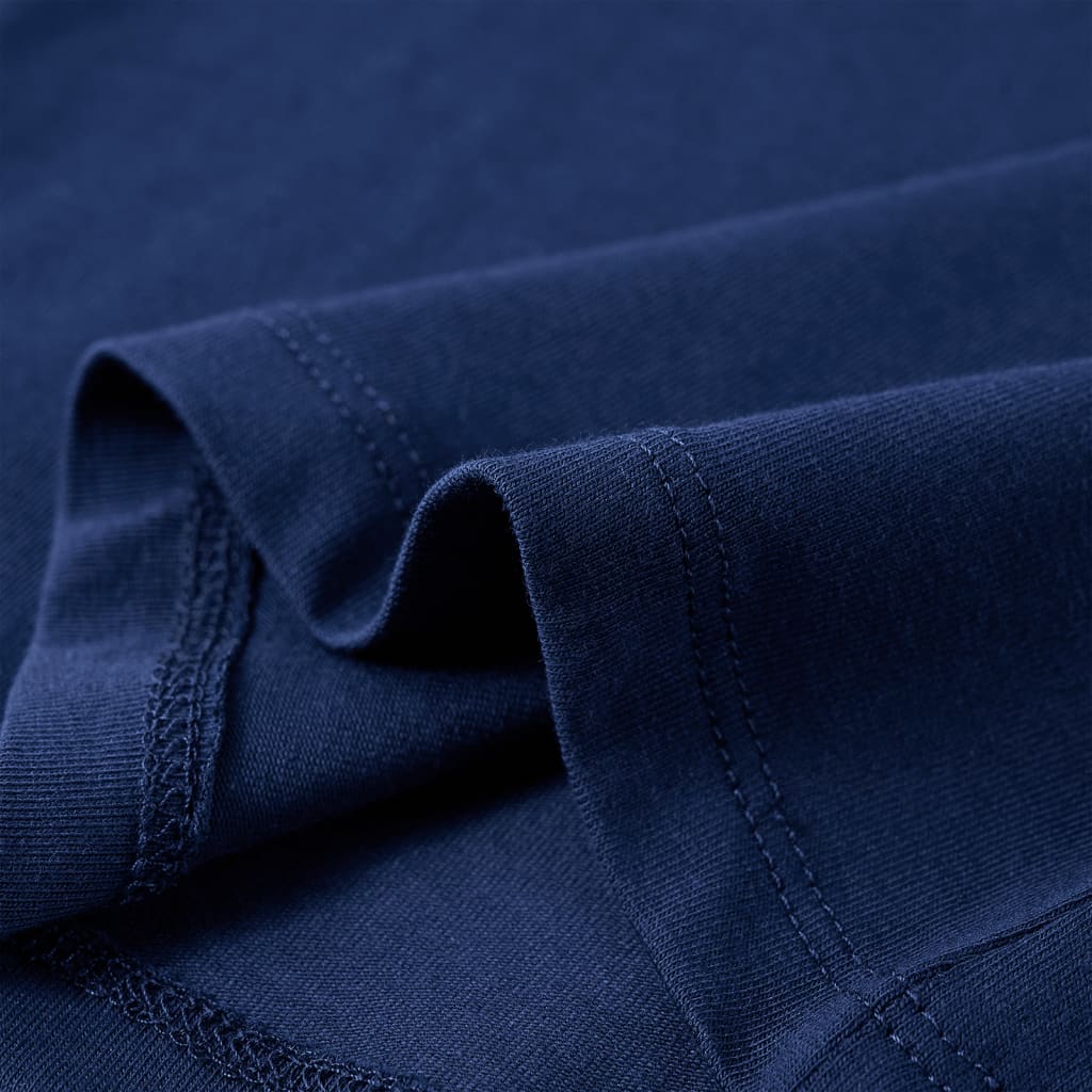 Kindershirt met lange mouwen 116 marineblauw is nu te koop bij PeponiXL, paradijselijk wonen!