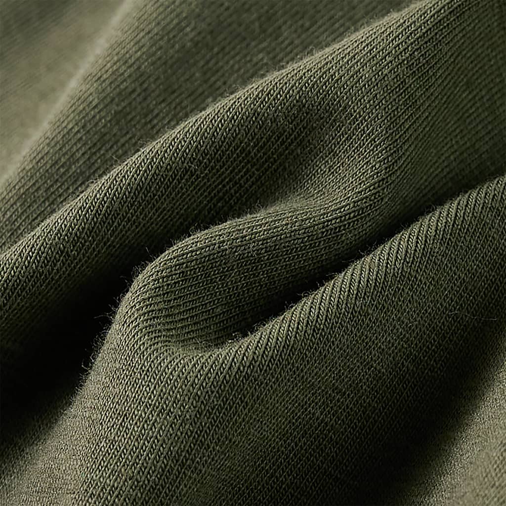 Kindershirt met lange mouwen 128 kakikleurig is nu te koop bij PeponiXL, paradijselijk wonen!