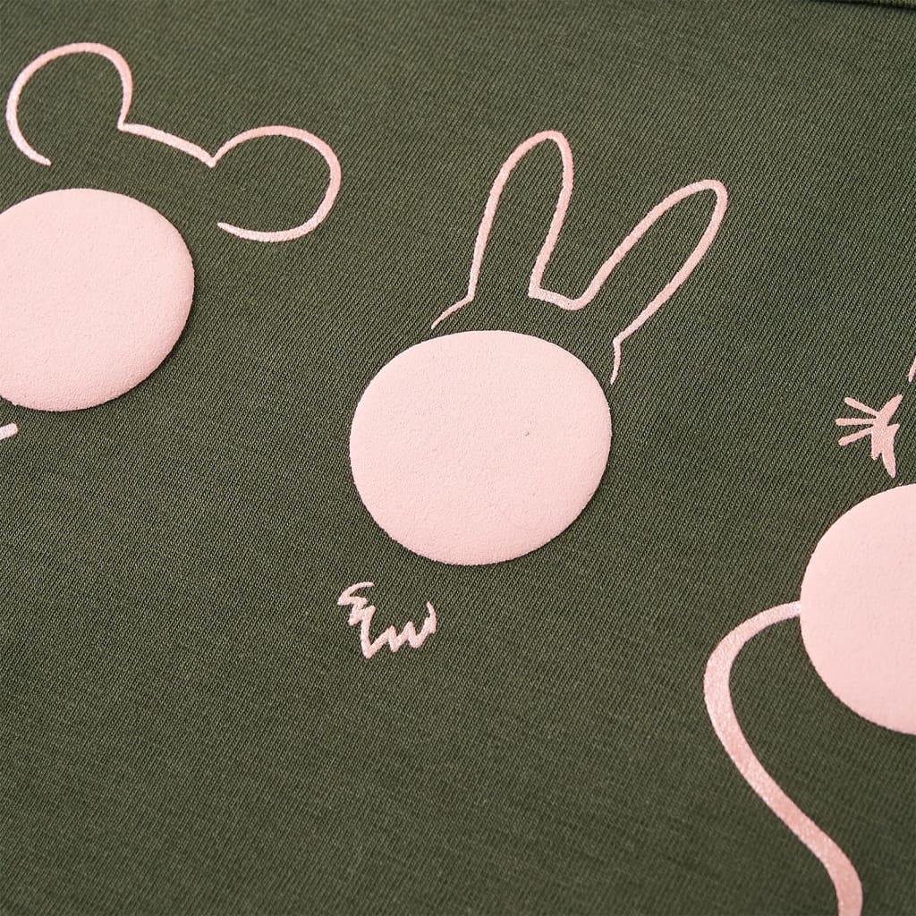 Kindershirt met lange mouwen 140 kakikleurig is nu te koop bij PeponiXL, paradijselijk wonen!