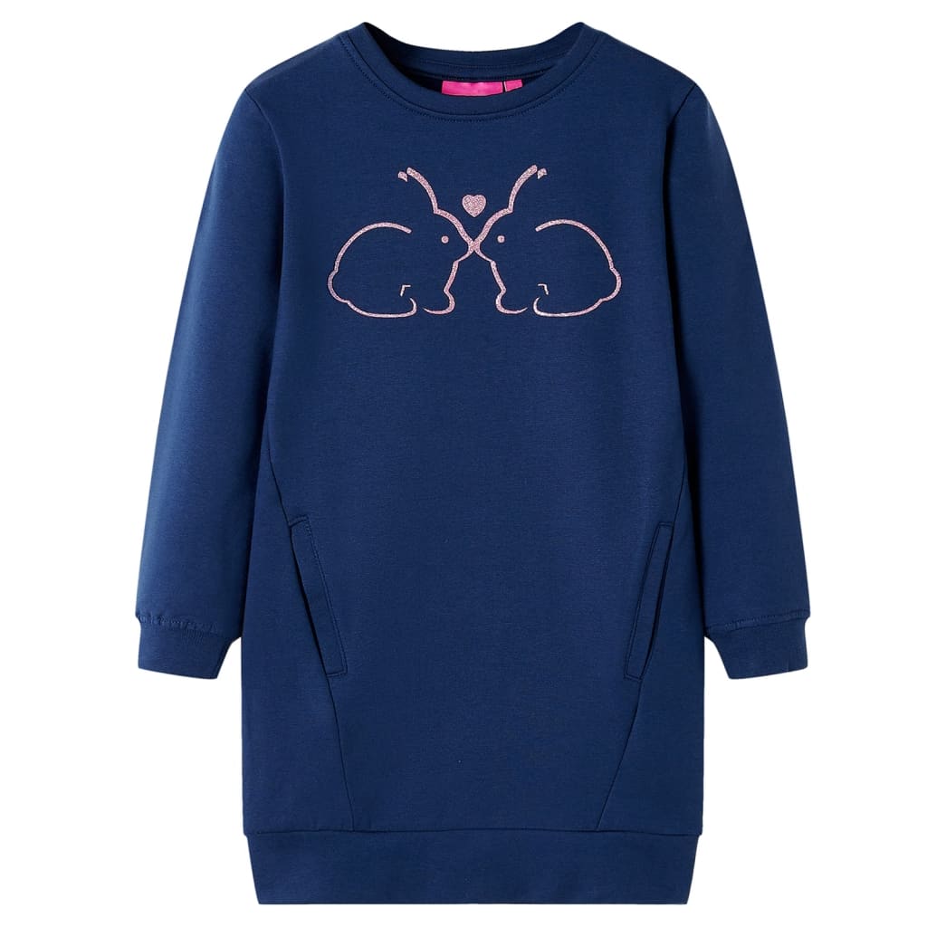 Kinderjurk 92 marineblauw is nu te koop bij PeponiXL, paradijselijk wonen!