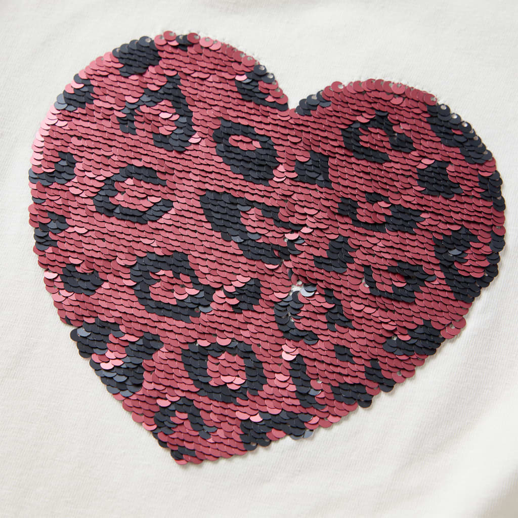 Kindershirt met lange mouwen 104 ecru is nu te koop bij PeponiXL, paradijselijk wonen!