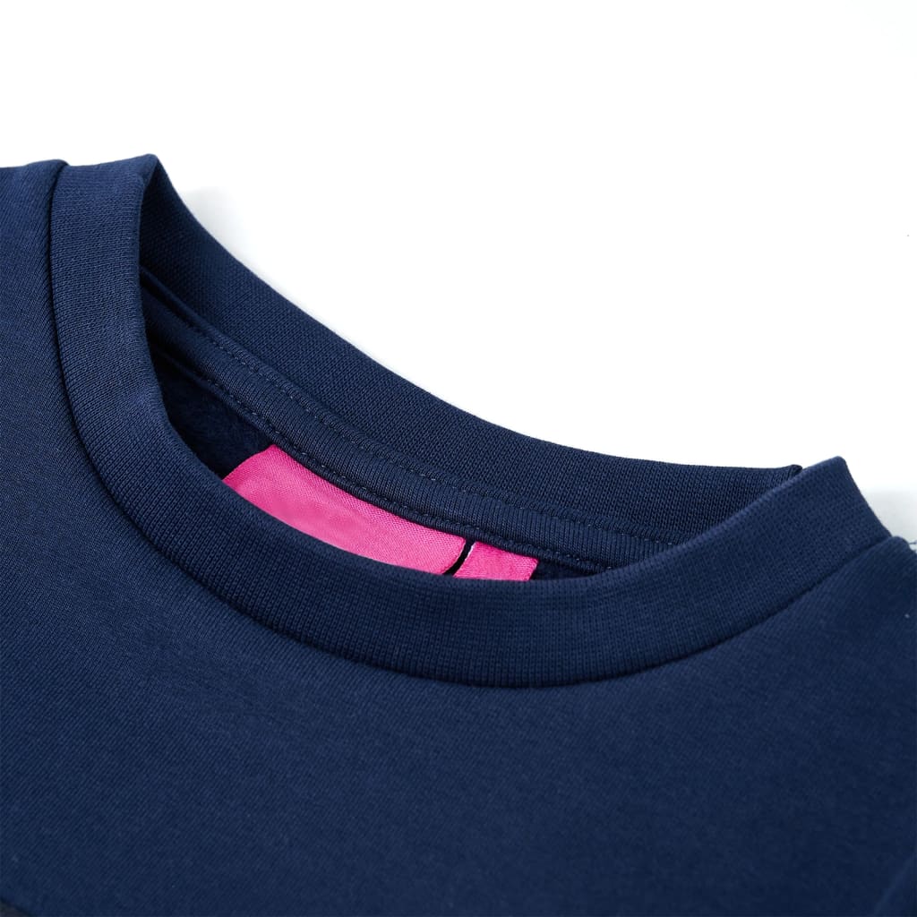 Kindertrui 116 marineblauw is nu te koop bij PeponiXL, paradijselijk wonen!