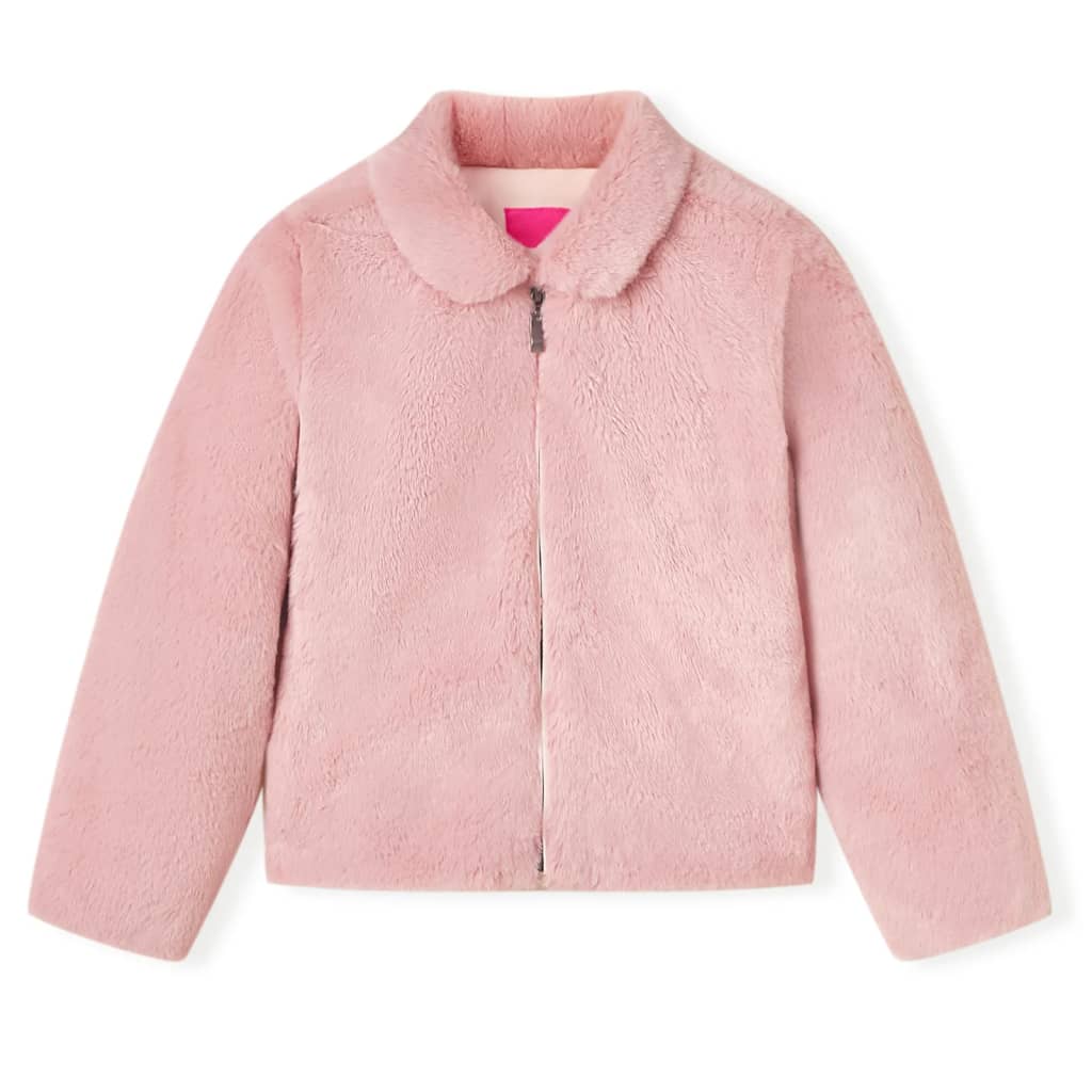 Kinderjas 92 kunstvacht roze is nu te koop bij PeponiXL, paradijselijk wonen!