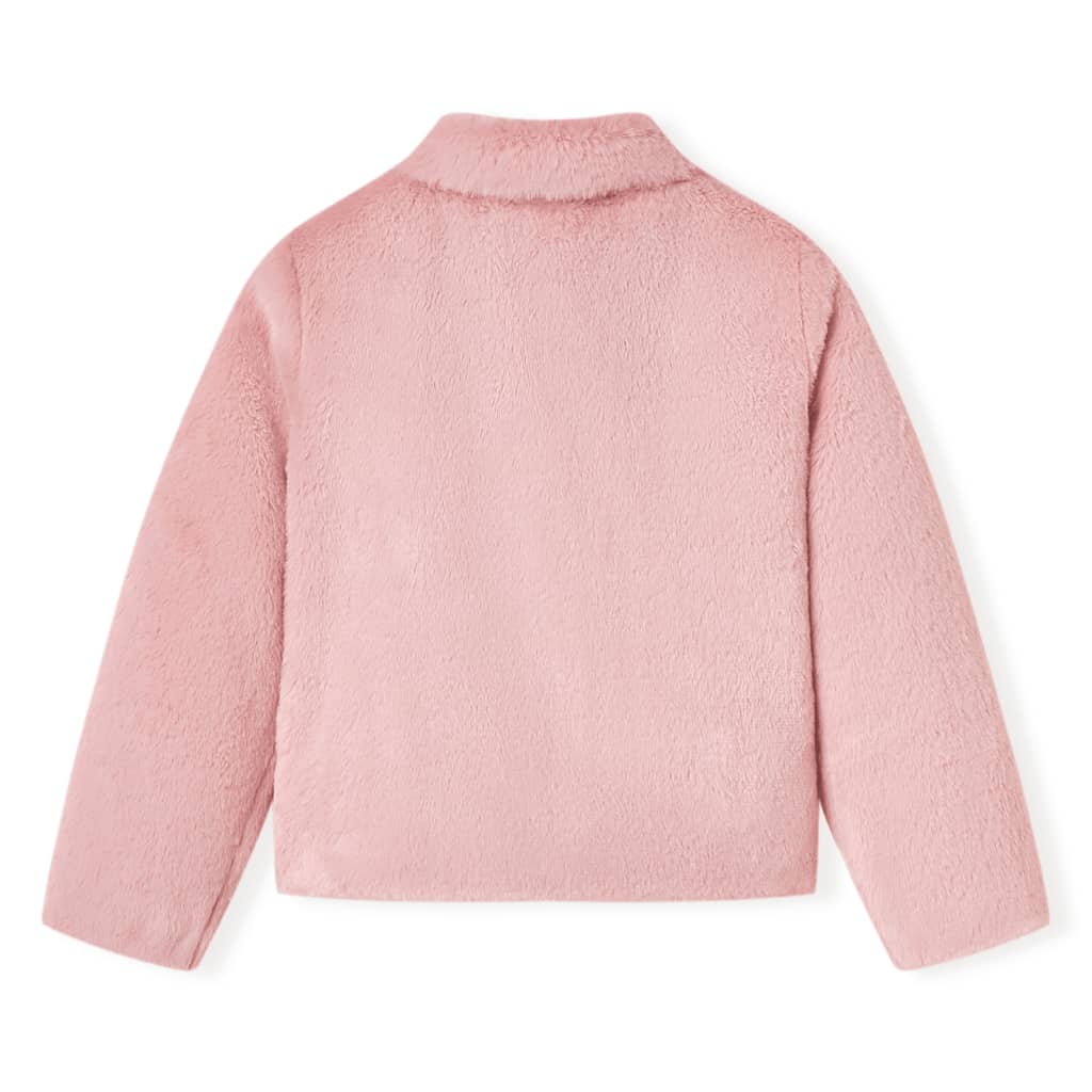 Kinderjas 92 kunstvacht roze is nu te koop bij PeponiXL, paradijselijk wonen!